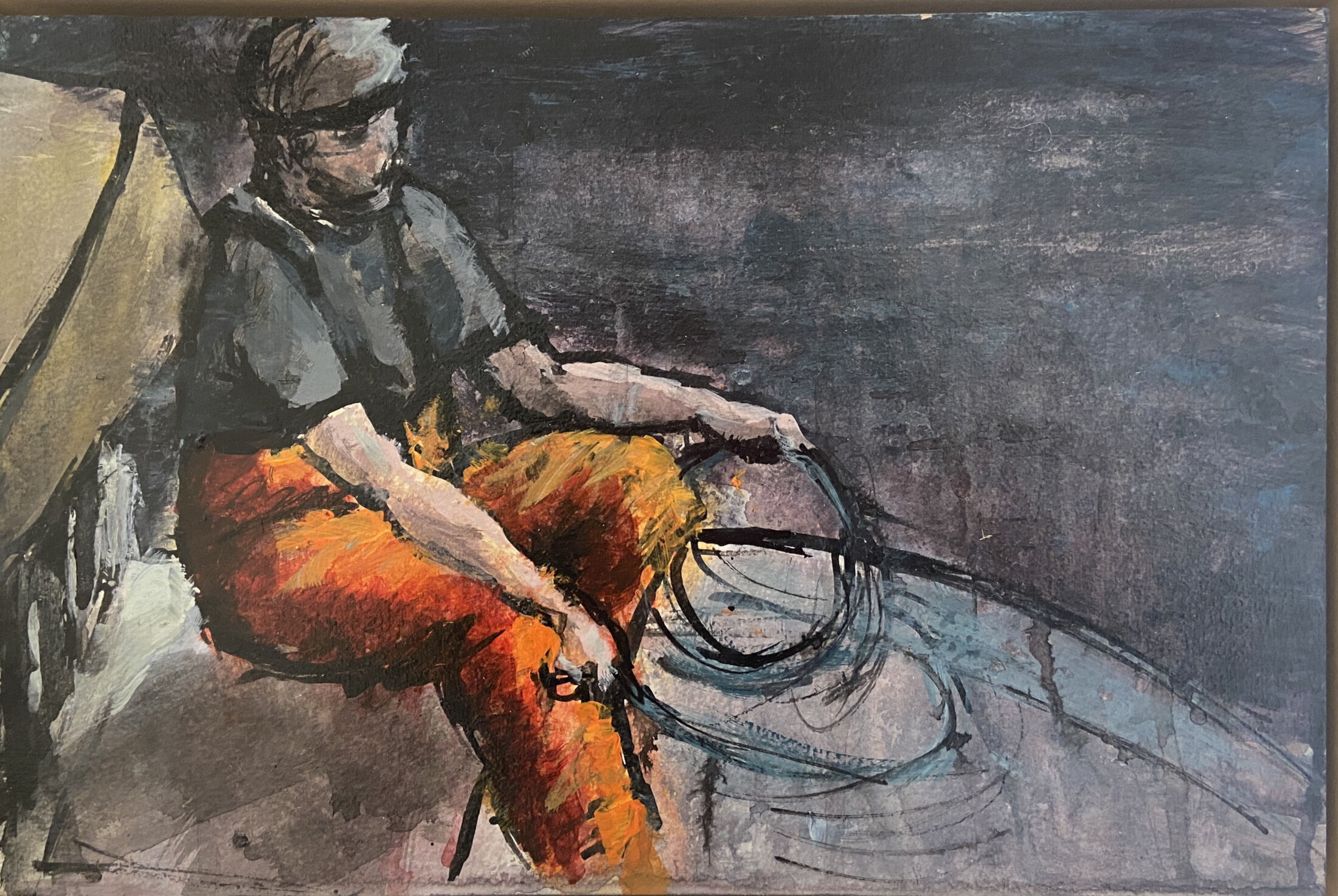 Sarah Keer-Keer FISHERMAN PORT SETON 2 - 20 x 30 cm
